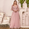 Elegant Party Dresses for Women Luxury Evening Dress 2025 Elegant Long Wedding Guest Dress Dresses Robe Prom Customized Pink
