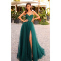 Prom Party Cocktail Evening Dresses Ball Gowns Elegant Party Dresses for Women Luxury Woman's Evening Dress Gown Long Customized green