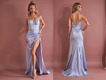 Chic Evening Dress and Prom Dress with a Deep V-Neckline for a Bold Look
