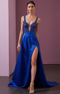 Glamorous Evening Dress and Prom Dress with Crystal Embellishments for a Luxurious Look