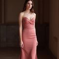 Dramatic Pink Evening Dress & Prom Dress with Layered Tulle for a Voluminous Look