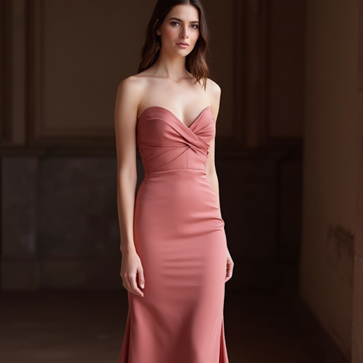Dramatic Pink Evening Dress & Prom Dress with Layered Tulle for a Voluminous Look